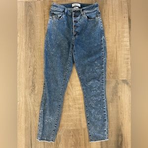Abercrombie & Fitch The Super Skinny Ankle High Rise Jeans